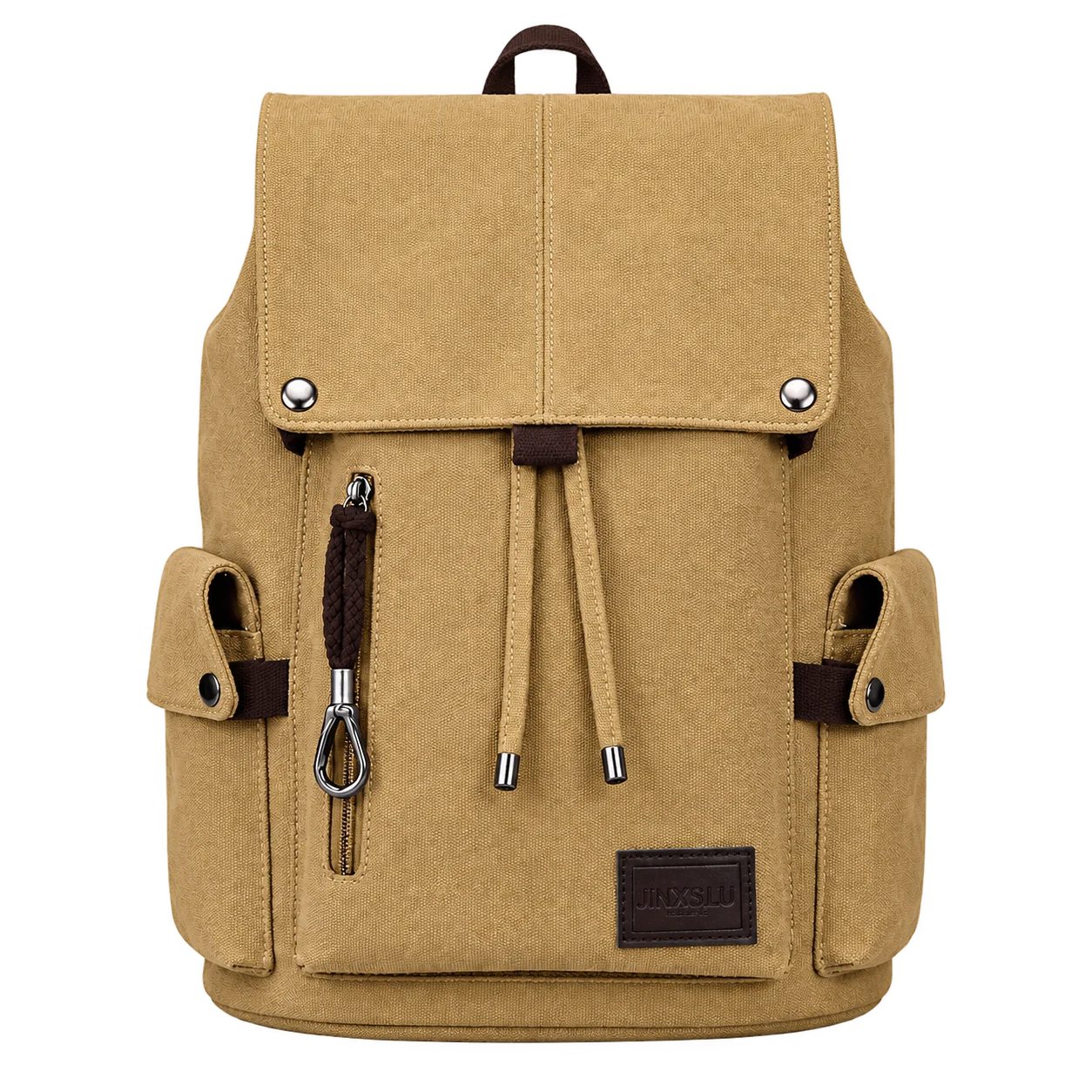 Bagbros 30L Canvas Laptop Rucksack – Tan Brown