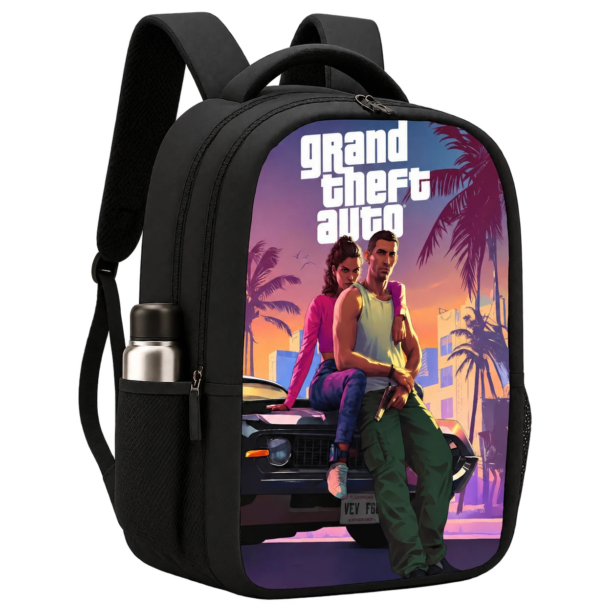Bagbros 35L Gaming GTA Printed Backpack (GTA 6)