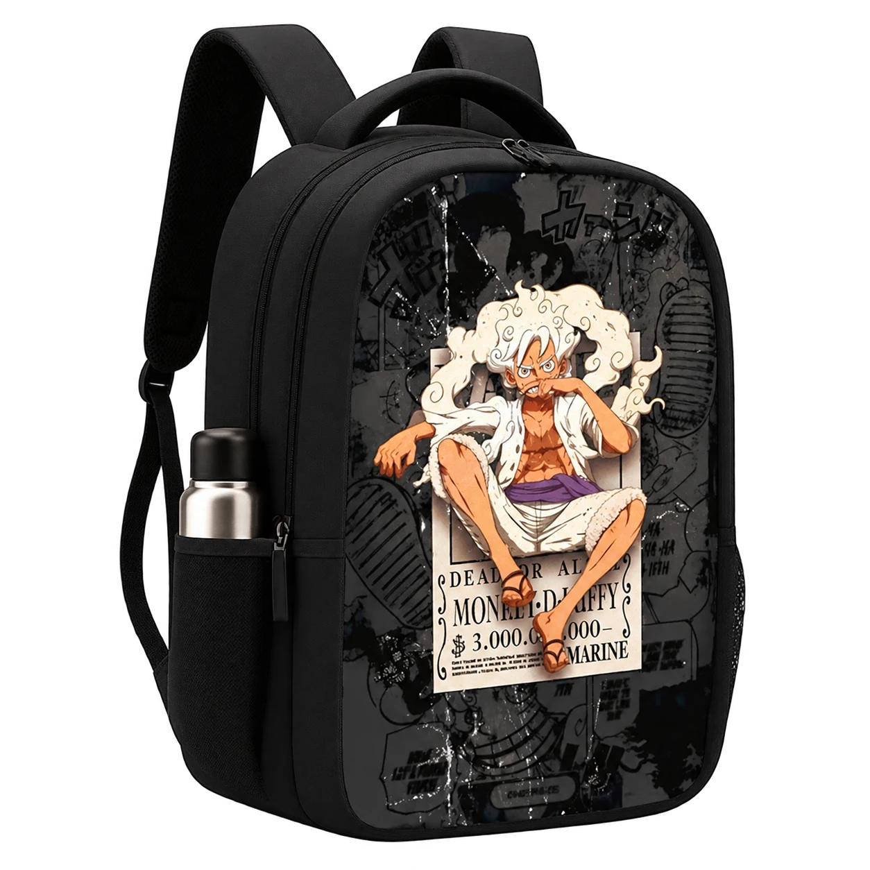 Bagbros 35L Luffy Gear 5 Poster Printed Backpack (One Piece)