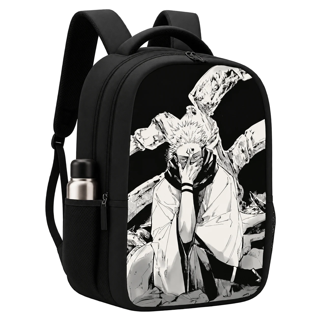 Bagbros 35L Ryomen Sukuna Printed Backpack (Jujutsu Kaisen)