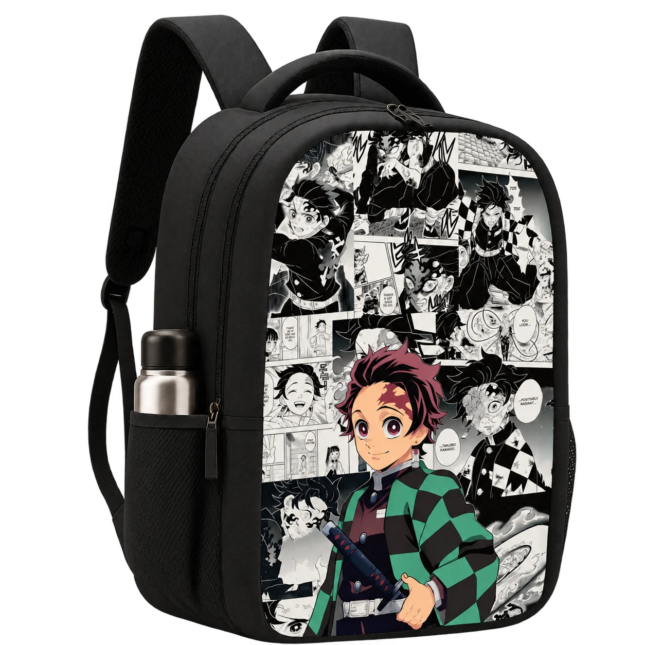 Bagbros 35L Kamado Tanjiro Printed Backpack (Demon Slayer)