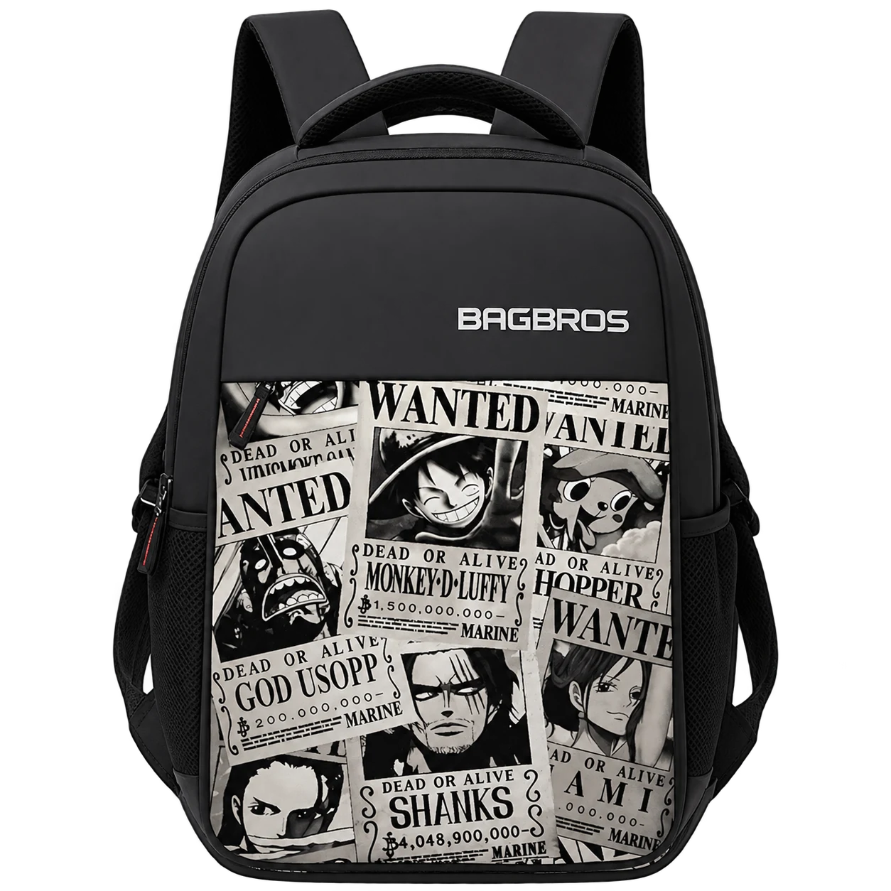 Bagbros 30L Wanted Poster Printed Backpack (One Piece)