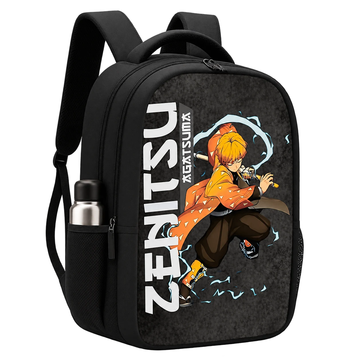 Bagbros 35L Agatsuma Zenitsu Printed Backpack (Demon Slayer)