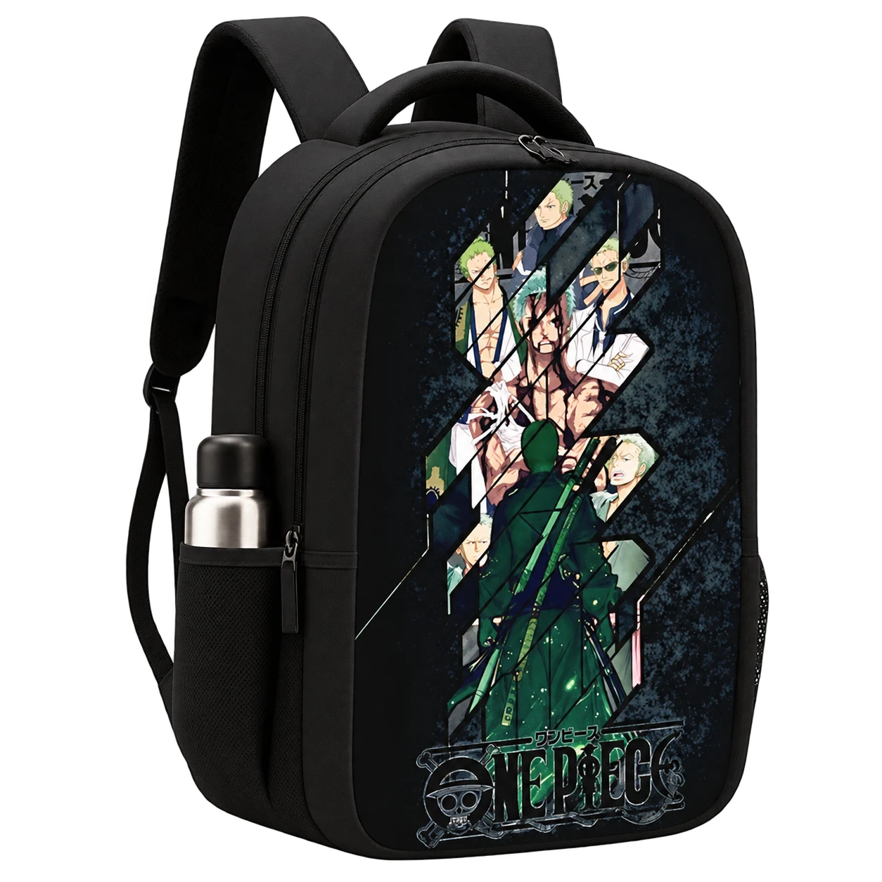 Bagbros 35L Roronoa Zoro Printed Backpack (One Piece)